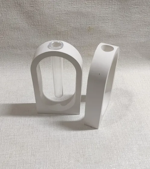 Гіпсове кашпо-арка