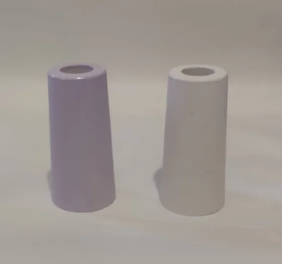 Стильна гіпсова вазочка