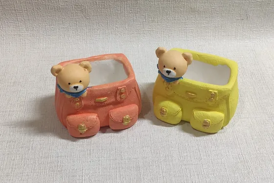 Гіпсова сумочка з ведмедиком