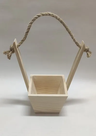 Дерев'яне кашпо