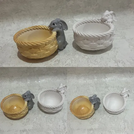 Гіпсові кашпо #0120