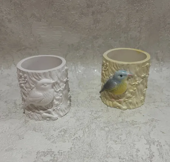 Гіпсові кашпо #0131