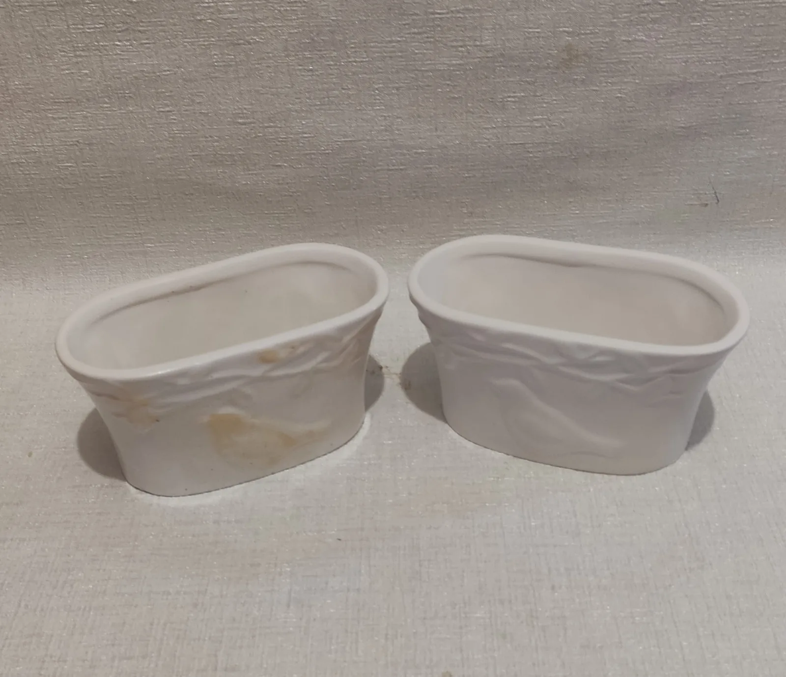 Гіпсове кашпо "Пташка"