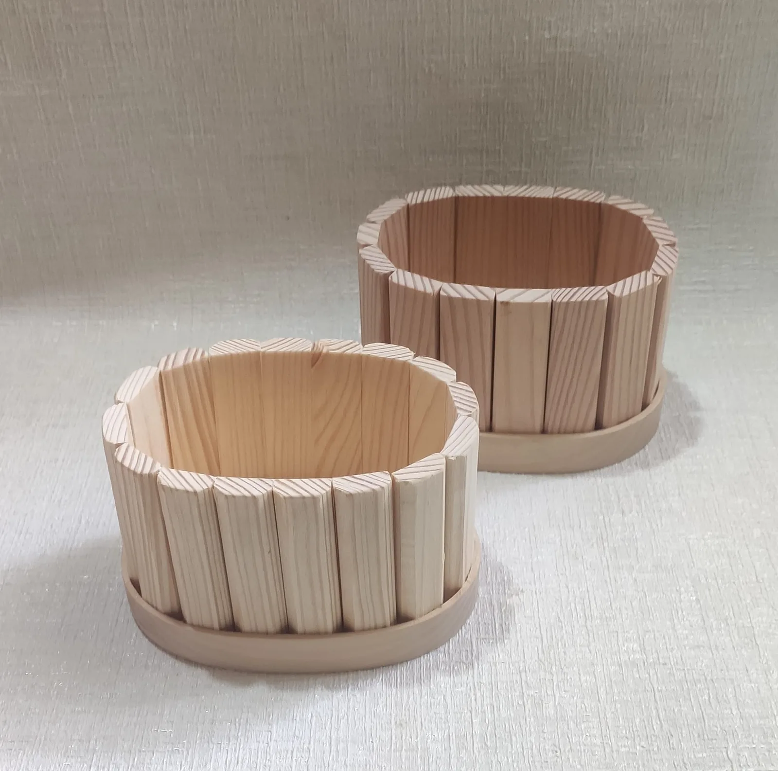 Кашпо овальне мале без ручок