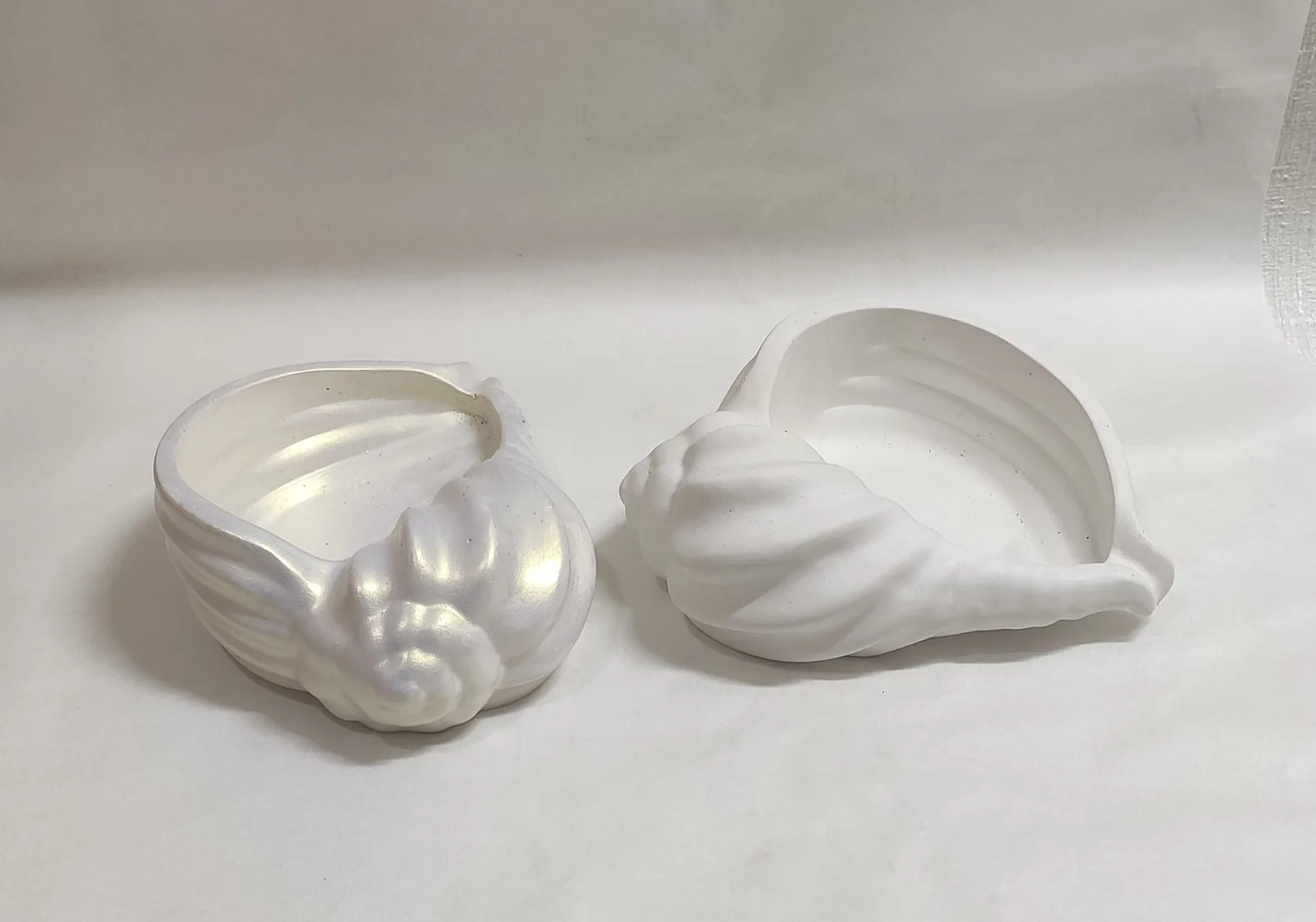 Гіпсове кашпо «Мушля»