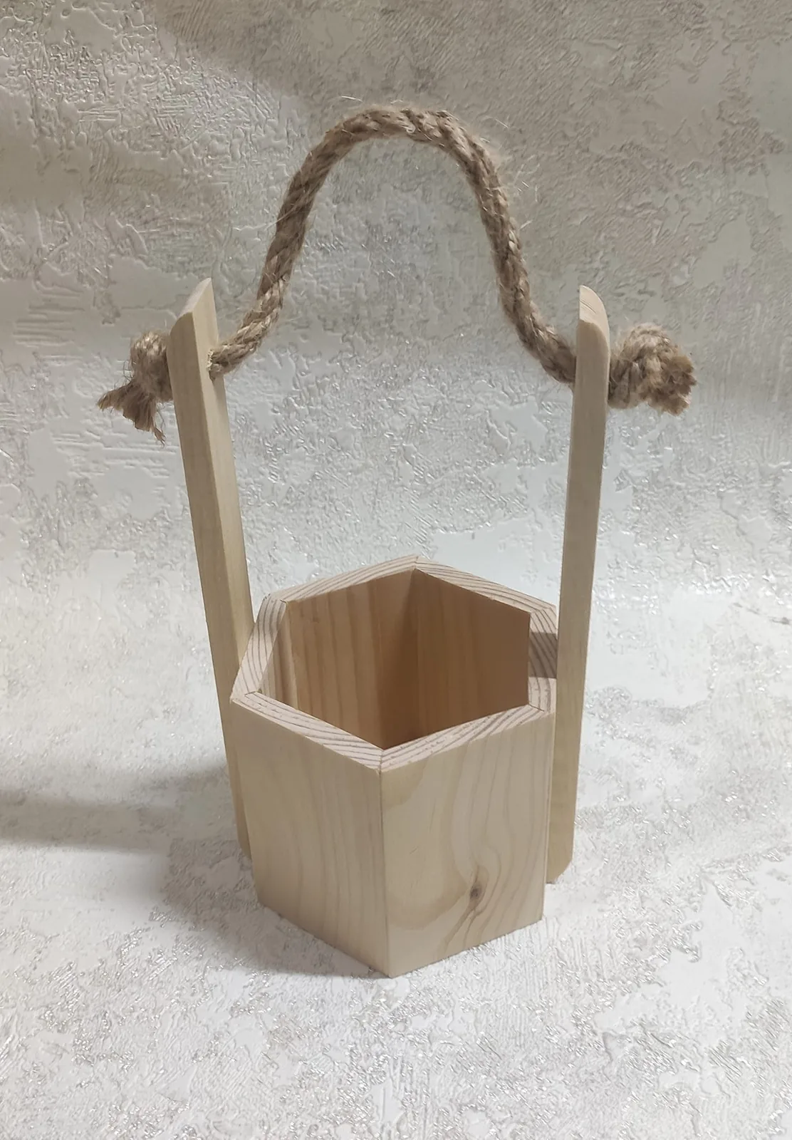 Міні-кашпо шестигранне