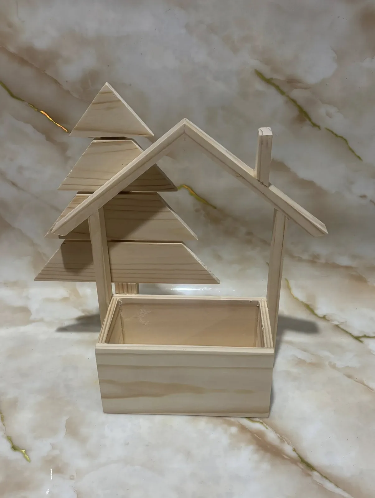 Дерев'яні кашпо #0110