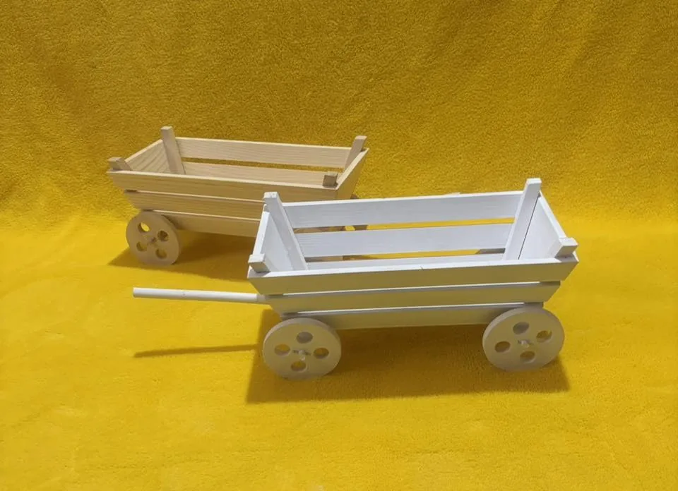 Дерев'яні кашпо #0114