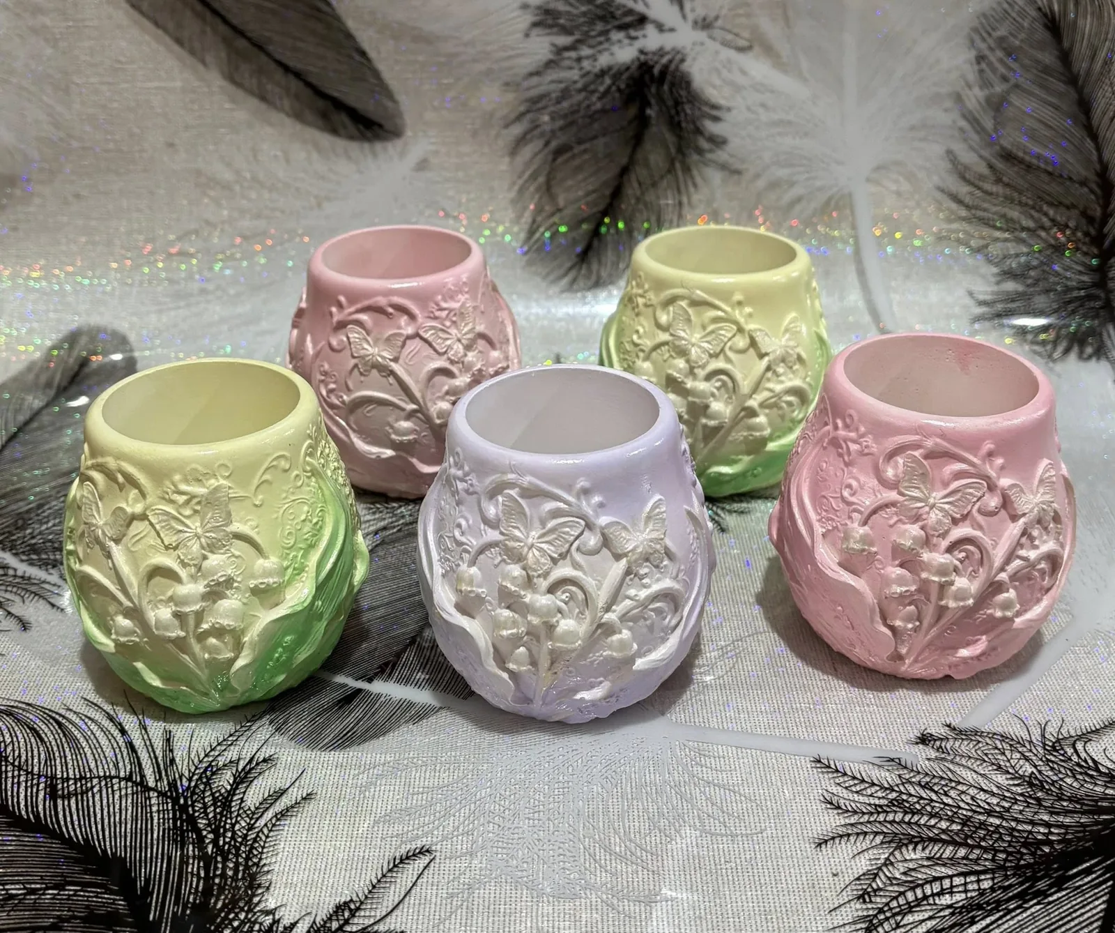 Гіпсові кашпо #0166